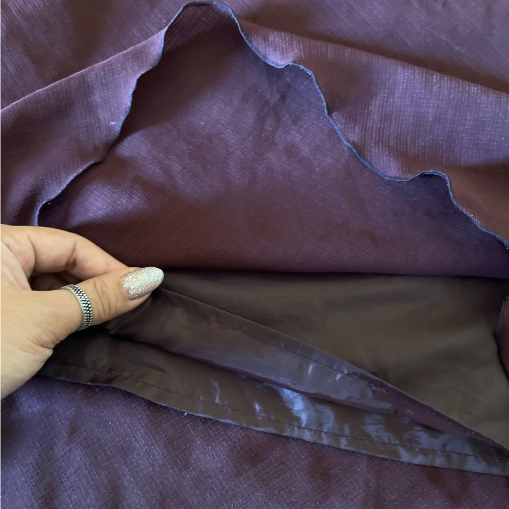 Vintage Deep Maroon skirt - Picture 3 of 7
